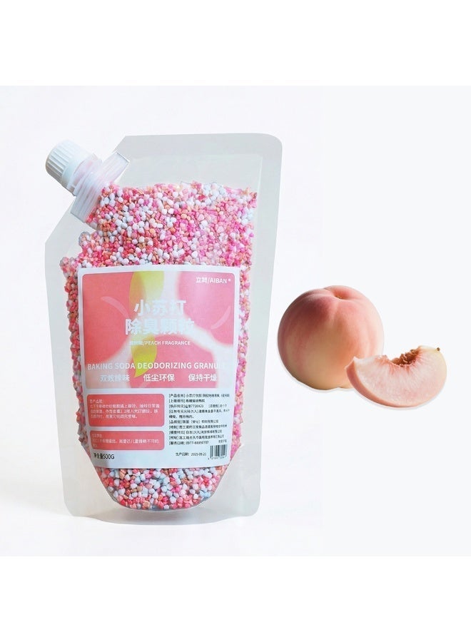 مزيل الروائح الكريهة لفضلات القطط - مزيل الروائح الكريهة بقوة احترافية (خوخ، 500 مل) - Image 1